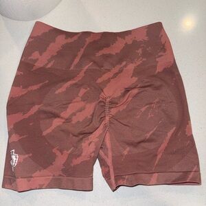 Darc Sport Women's Red Tie-Dye Bike Shorts
